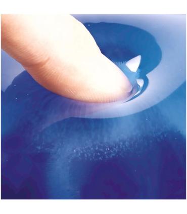 ALFOMBRILLA CON REPOSAMUECAS RATON GEL AZUL FELLOWES 9114120