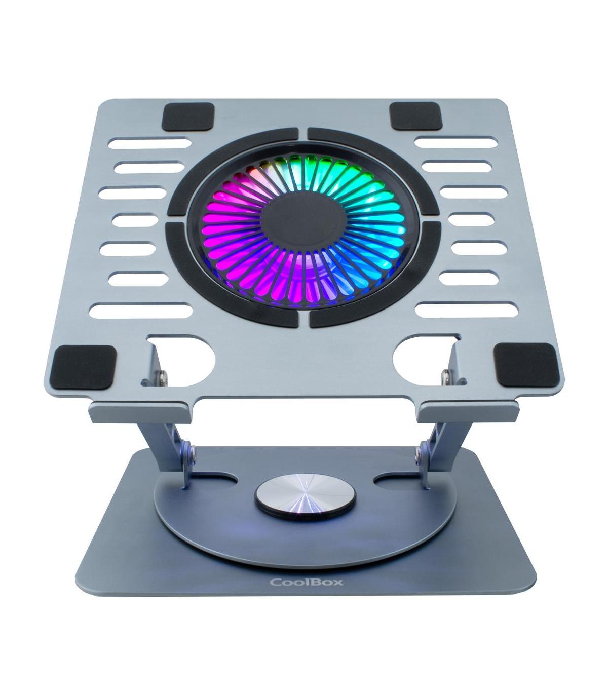 COOLBOX Base Refrigerac.Porttil COOLAIR 1vent RGB