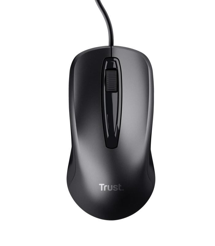 Trust Carve Ratn USB Tipo A Ptico 1200 DPI Ambidextro