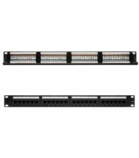 Patch Panel Nanocable 10.21.3124  24 Puertos  Cat.6  Altura 1U
