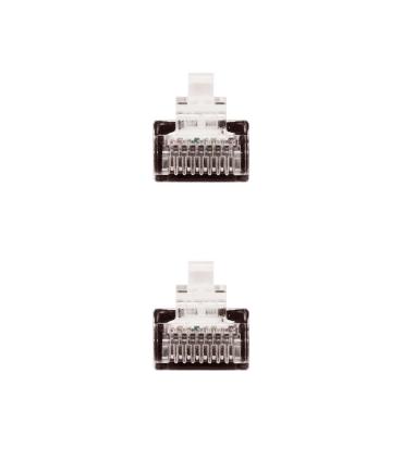 CABLE RED LATIGUILLO RJ45 CAT.5E UTP AWG24 NEGRO 0.5 M NANOCABLE 10.20.0100-BK