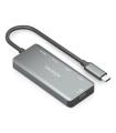 Hub USB Tipo-C Aisens A109-0946  2xUSB  2xUSB Tipo-C  1xUSB Tipo-C PD  Gris