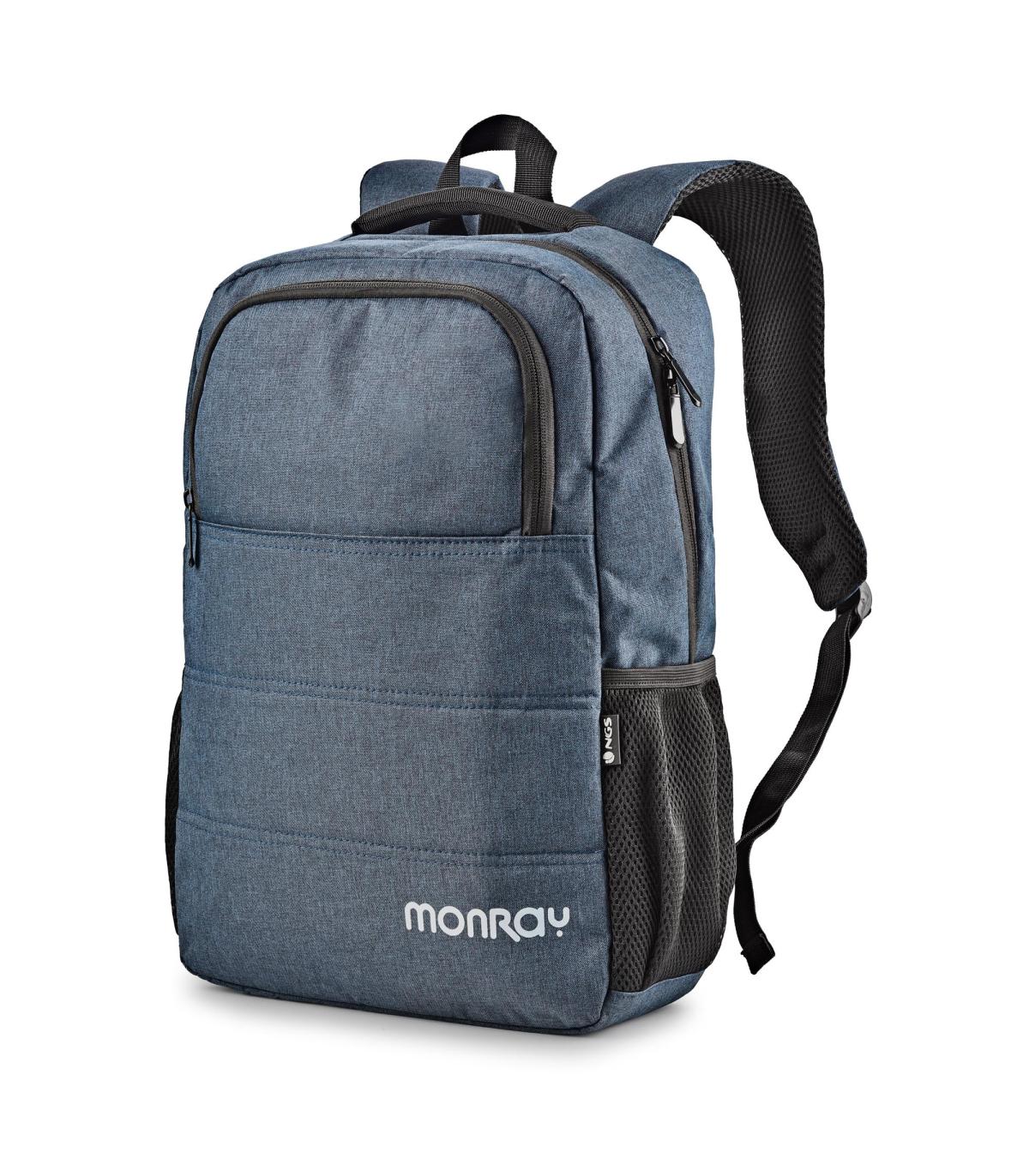 Mochila Monray Sacks Charter Para Porttiles Hasta 15.6'  Azul