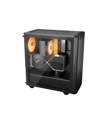 CAJA BEQUIET PURE BASE 501 DX 3XVENT 140 MM S N NEGRO
