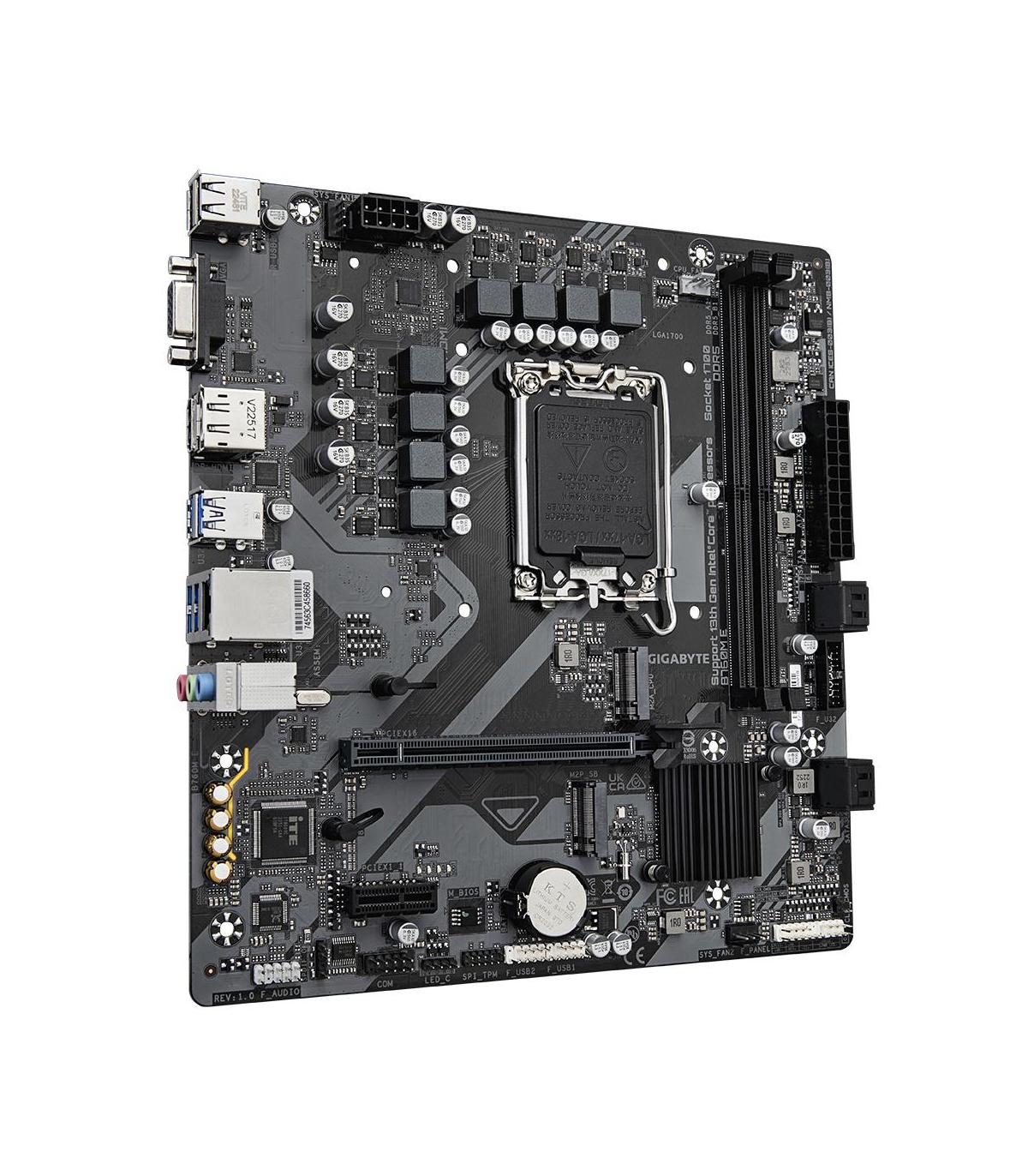 PLACA BASE GIGABYTE B760M E DDR5 7200 MHz