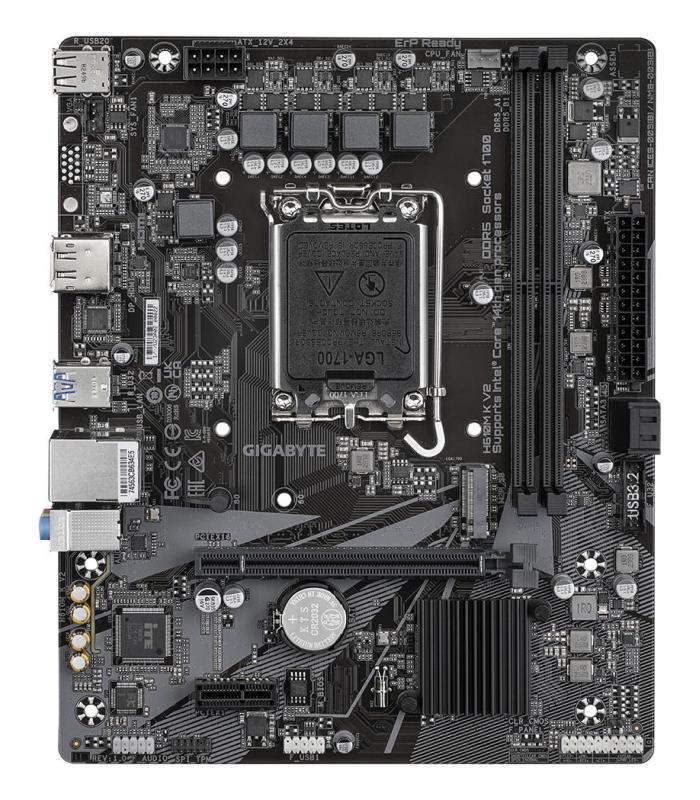 PLACA BASE GIGABYTE H610M K V2 1700 MATX 2XDDR5