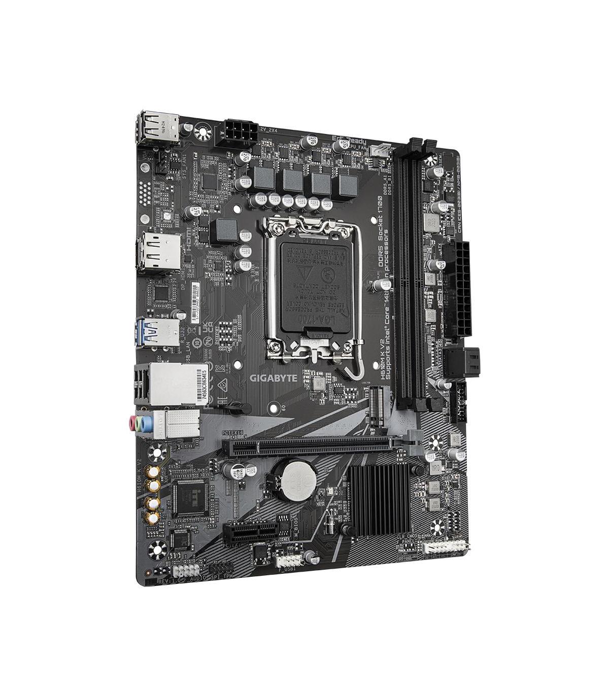 PLACA BASE GIGABYTE H610M K V2 1700 MATX 2XDDR5
