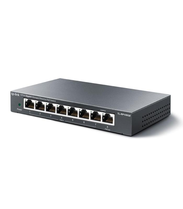 OMADA 8-PORT GIGABIT MANAGED REVERSE POE SWITCH