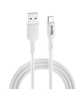 Iggual Cable USB-A USB-C 100 Cm Blanco