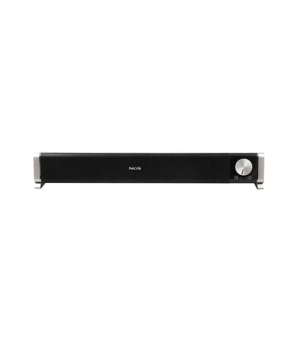 Barra De Sonido Con Bluetooth NGS Subway  40W  2.0  Negra