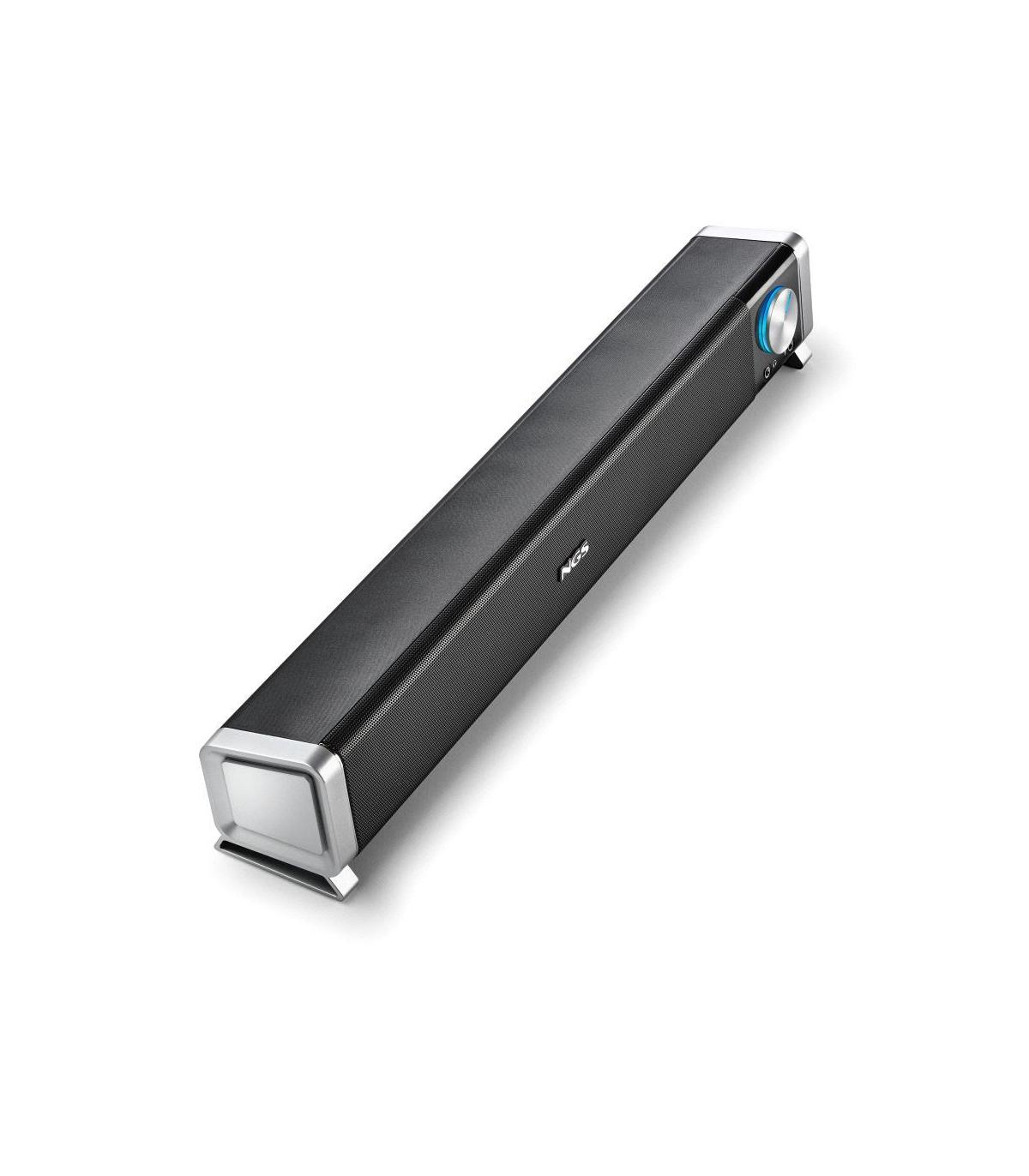 Barra De Sonido Con Bluetooth NGS Subway  40W  2.0  Negra