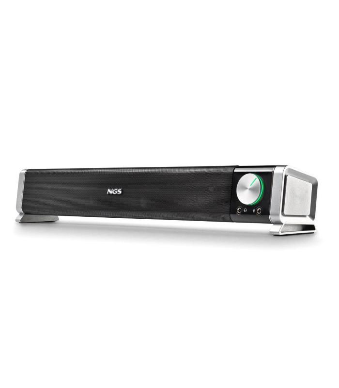 Barra De Sonido Con Bluetooth NGS Subway  40W  2.0  Negra