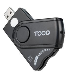 Lector De DNI, Tarjetas Inteligentes, SD Y MicroSD TooQ TQR-3012B  USB 2.0  Negro