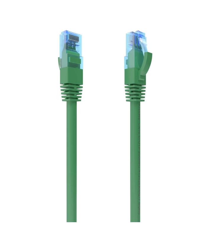 CABLE RED AISENS LATIGUILLO RJ45 CAT.6 UTP AWG26 CCA VERDE 1.0M