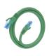 CABLE RED AISENS LATIGUILLO RJ45 CAT.6 UTP AWG26 CCA VERDE 1.0M