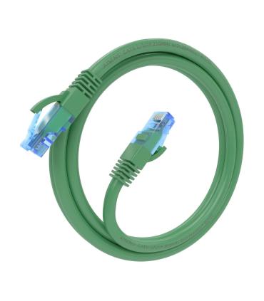 CABLE RED AISENS LATIGUILLO RJ45 CAT.6 UTP AWG26 CCA VERDE 1.0M