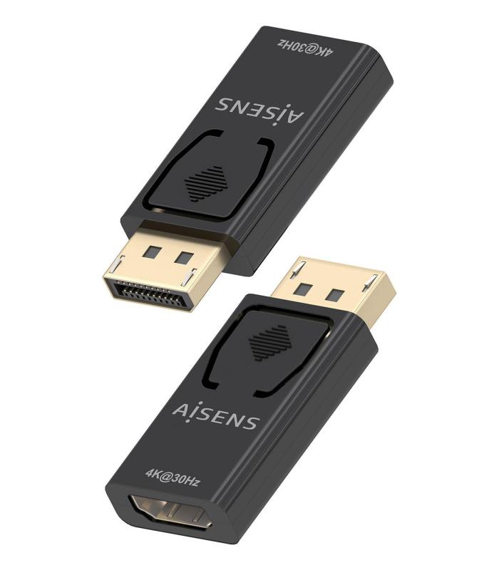 Conversor Aisens A125-0949  DisplayPort Macho - HDMI Hembra  Negro
