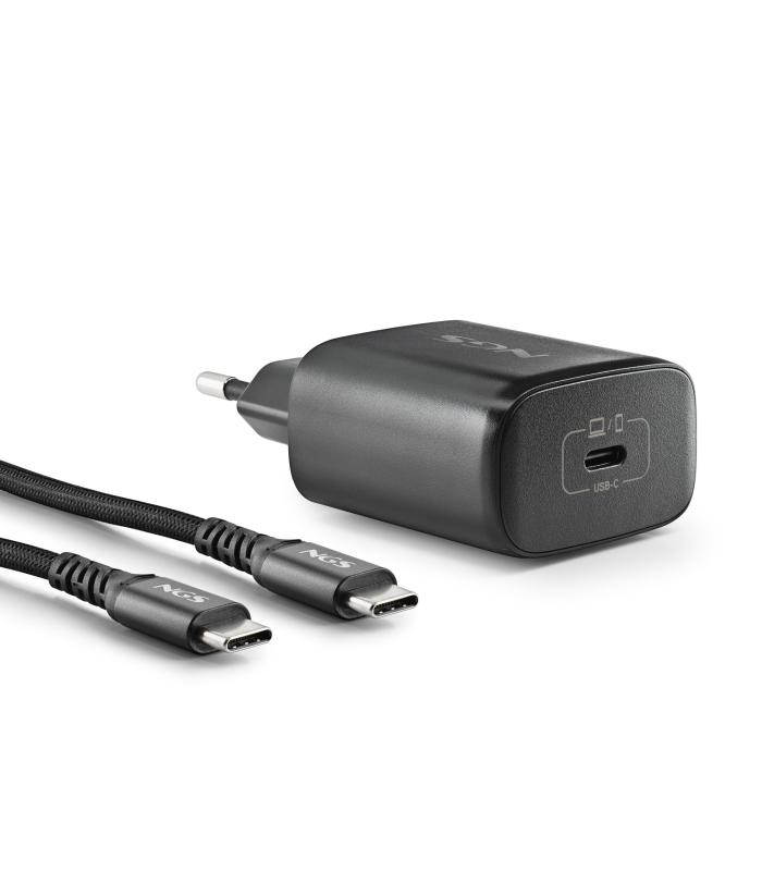 NGS CARGADOR GAN ULTRARAP 45W USB-C CON CABL