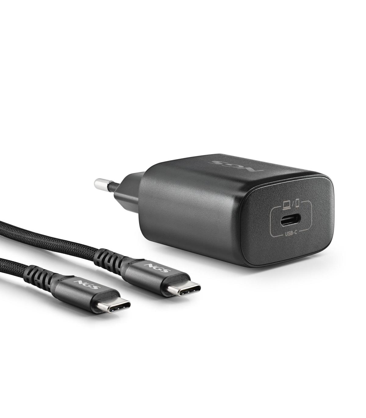 NGS CARGADOR GAN ULTRARAP 45W USB-C CON CABL