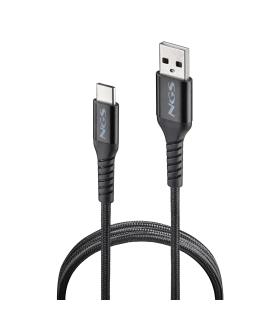 NGS CABLE CARGA RAPIDA USB A-USB-C 2,01 MT 480BPS