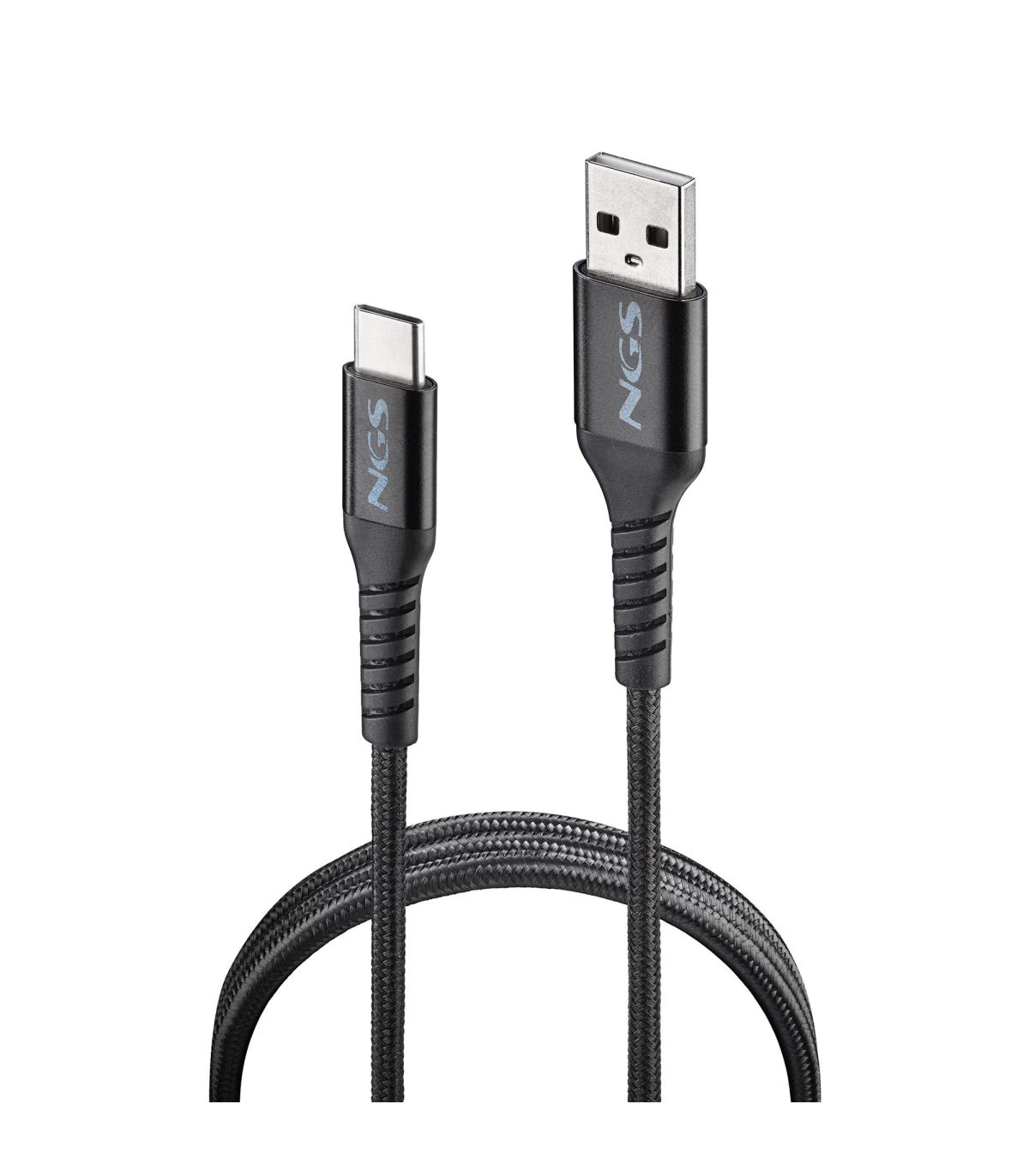 NGS CABLE CARGA RAPIDA USB A-USB-C 2,01 MT 480BPS