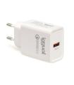 iggual Cargador 1xUSB carga rpida QC3.0 18W