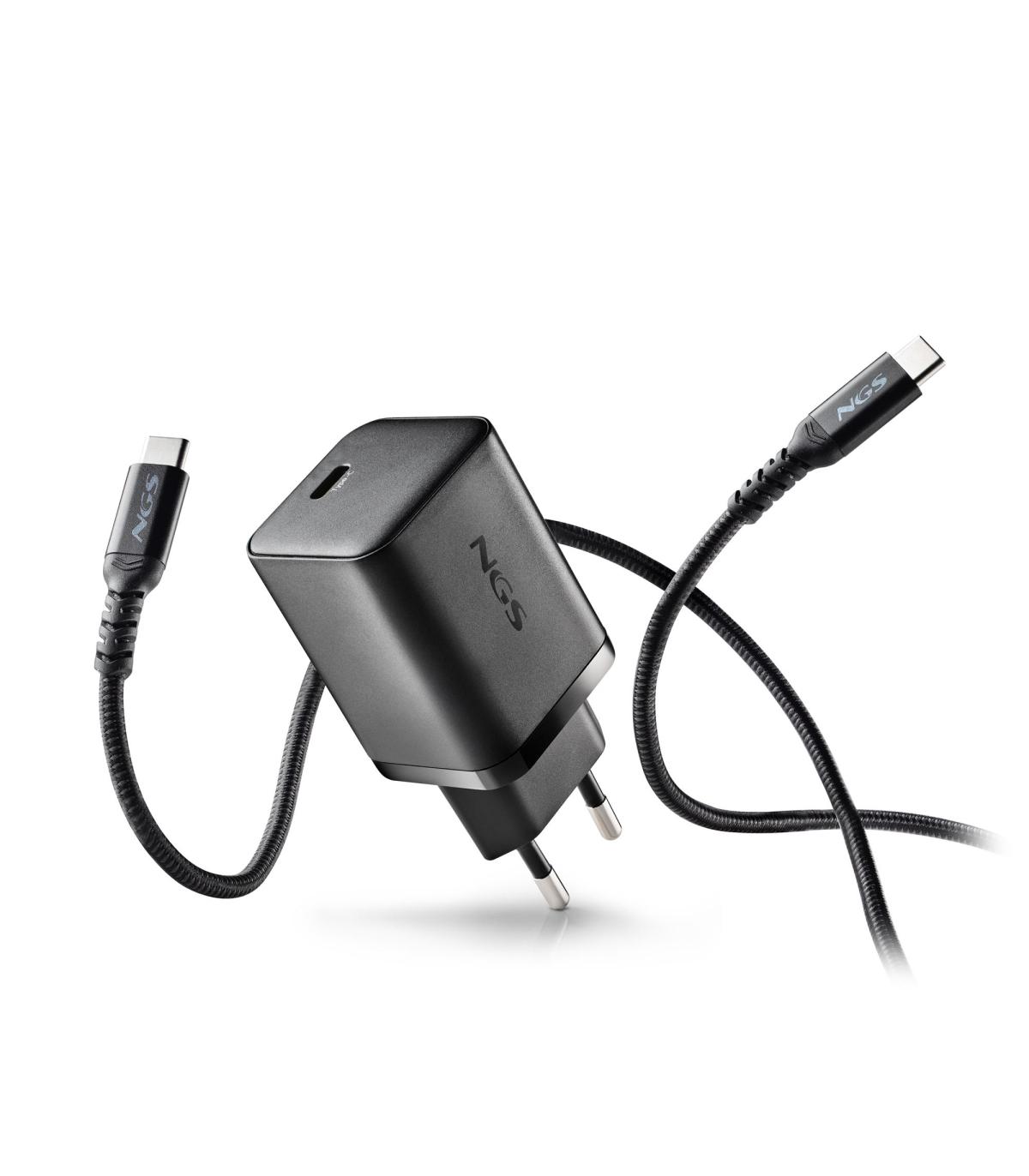 NGS CARGADOR GAN ULTRARAP 65W USB-C CON CABL