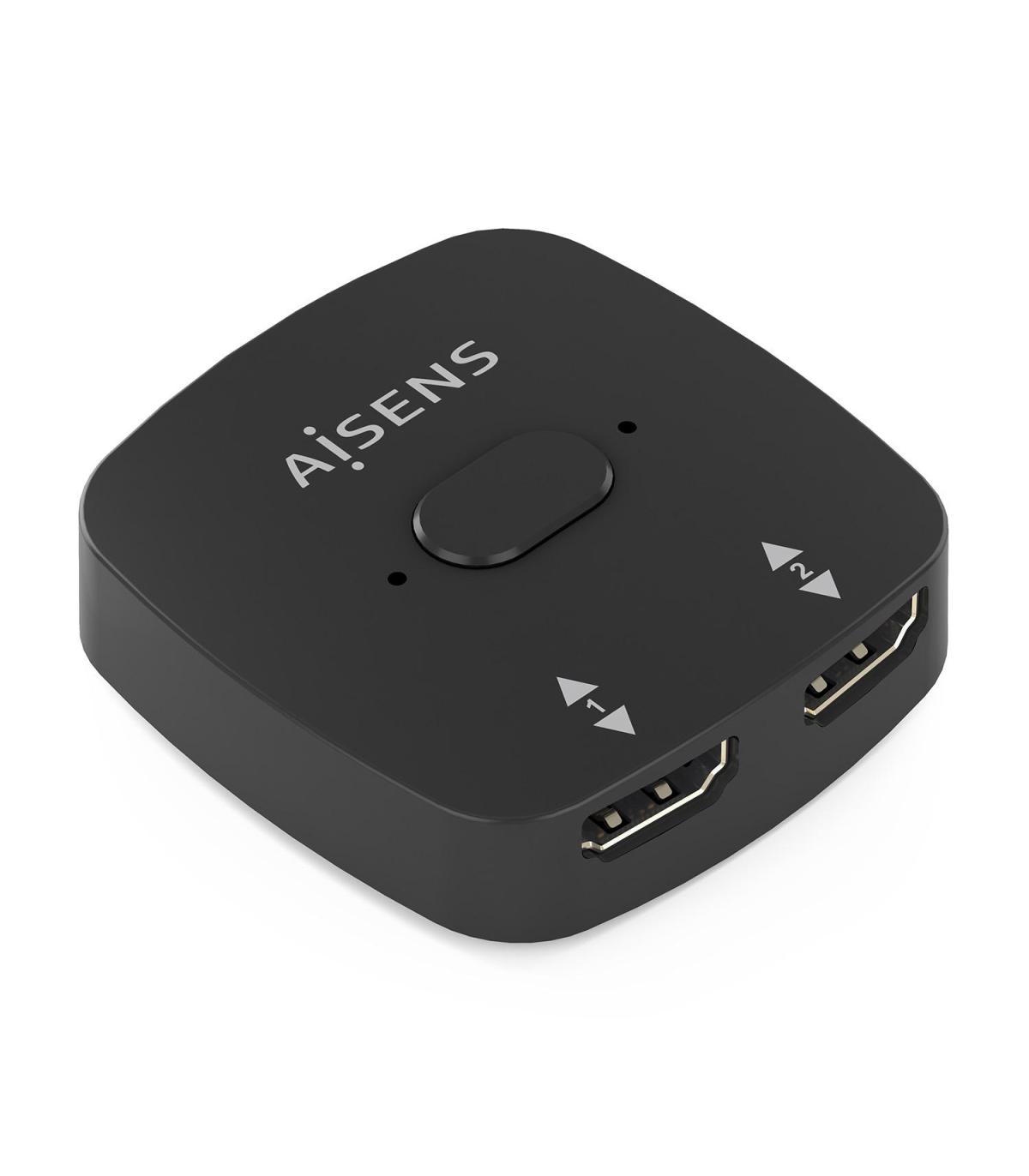 Switch Conmutador 4K HDMI 2.0 Bidireccional Aisens A123-0948 HDMI Hembra - 3x HDMI Hembra