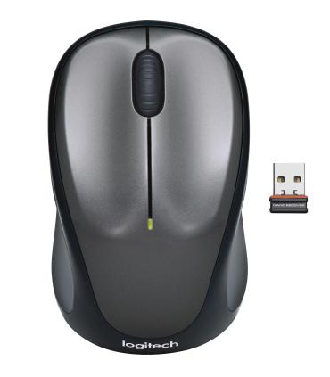 Ratn Inalmbrico Logitech M235  Hasta 1000 DPI  Gris