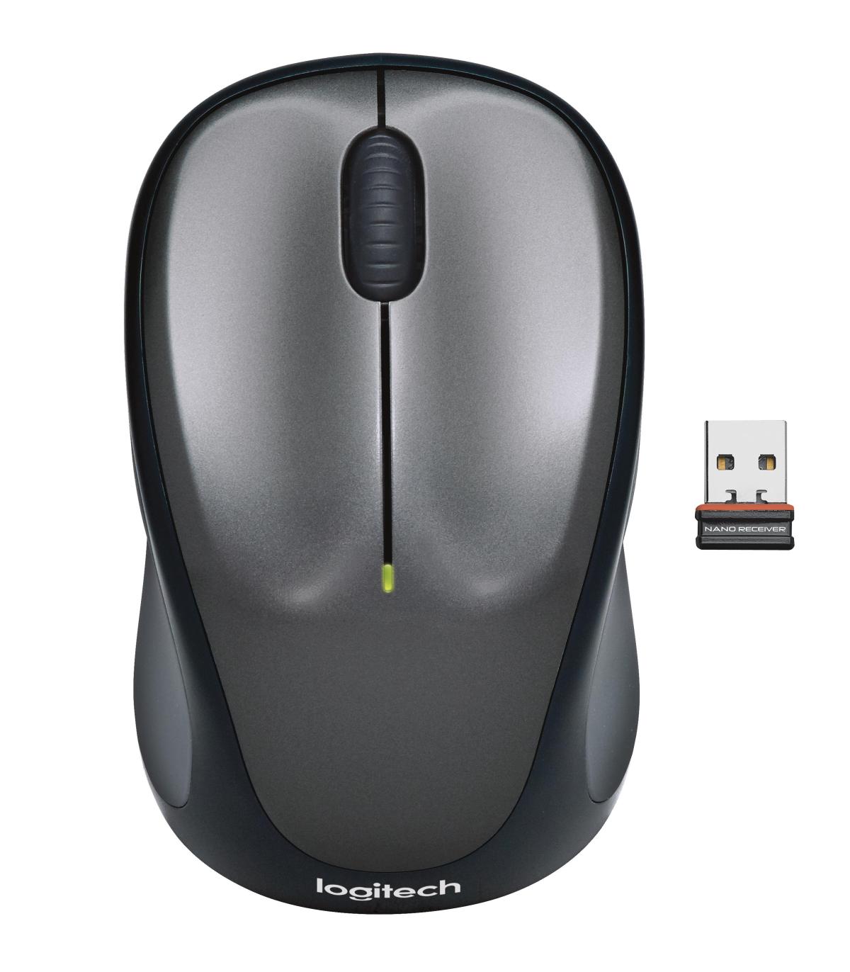 Ratn Inalmbrico Logitech M235  Hasta 1000 DPI  Gris