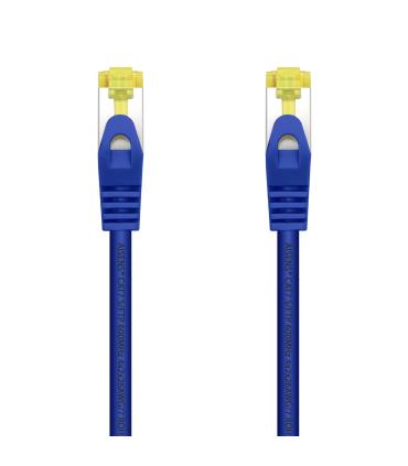 CABLE RED AISENS LATIGUILLO RJ45 LSZH CAT.7 SFTP PIMF 25CM AZUL