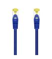CABLE RED AISENS LATIGUILLO RJ45 LSZH CAT.7 SFTP PIMF 25CM AZUL
