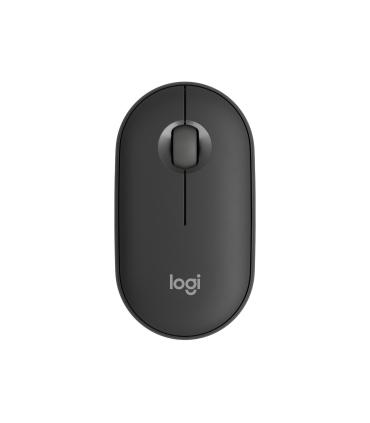 RATON LOGITECH PEBBLE MOUSE M350S GRAFITO BLUETOOTH PILAS