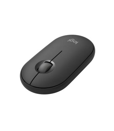 RATON LOGITECH PEBBLE MOUSE M350S GRAFITO BLUETOOTH PILAS