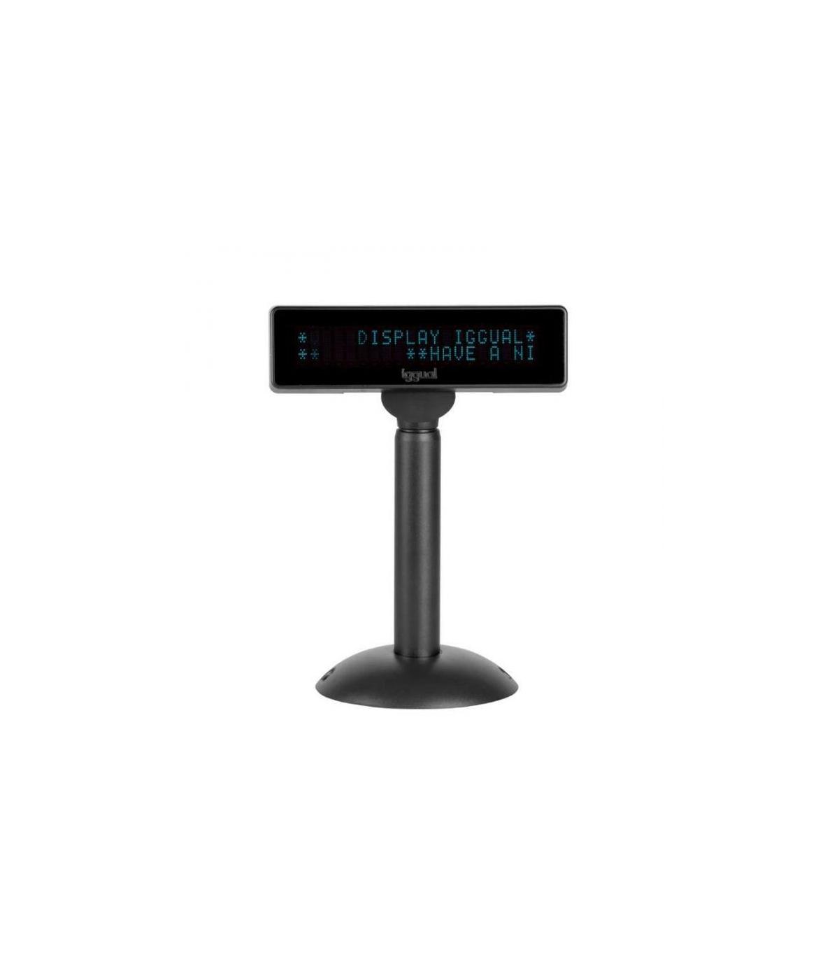 Iggual Visor TPV Regulable USB VFD 7" INFO DISPLAY