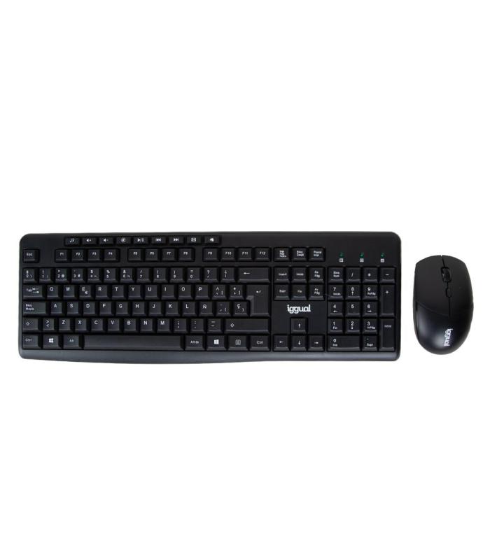 Iggual Kit Teclado Ratn Inalmbrico WMK-BASIC