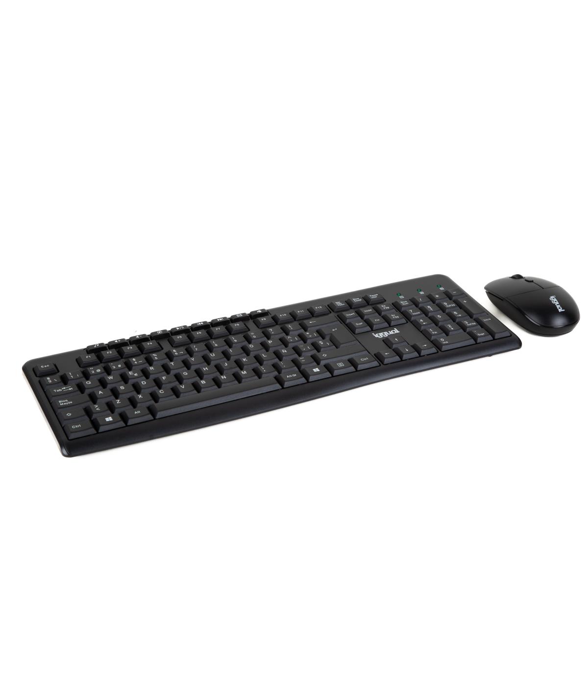 Iggual Kit Teclado Ratn Inalmbrico WMK-BASIC