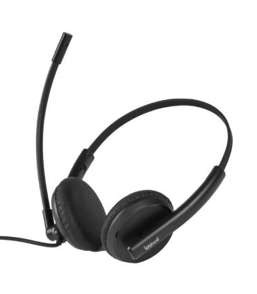 Iggual Auriculares USB Cancelacin Ruido ENC 3030