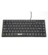 Iggual Teclado USB Compacto TKL Slim TKL-USB Negro