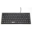 Iggual Teclado USB Compacto TKL Slim TKL-USB Negro