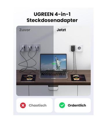 ENCHUFE INTELIGENTE UGREEN 30W