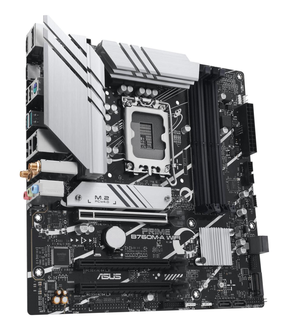 Placa Base Asus PRIME B760M-A WIFI Socket 1700  Micro ATX