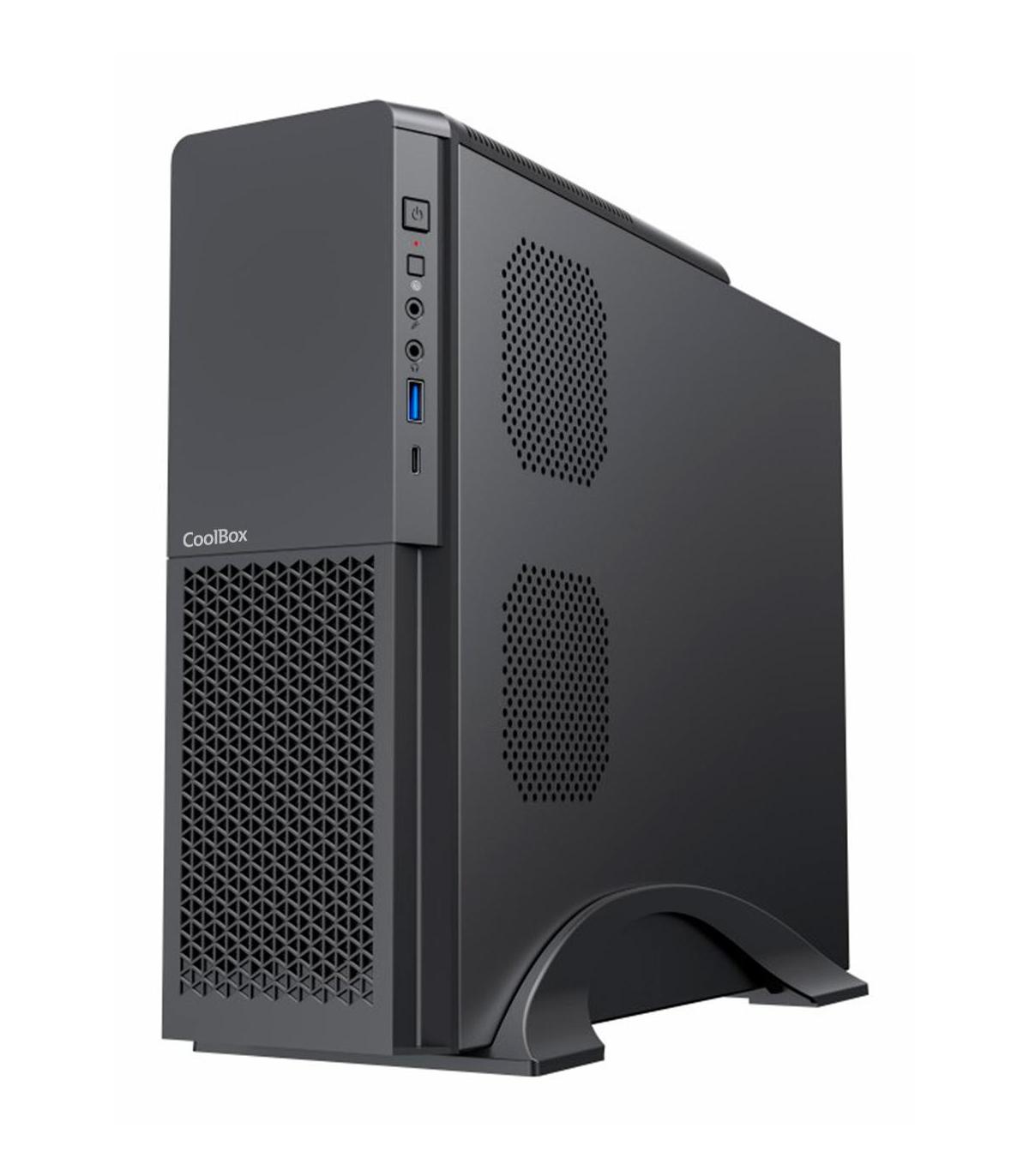 COOLBOX CAJA MATX T313 SLIM FTE.500GR-S 500W USB-C