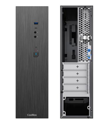 COOLBOX CAJA MICRO ATX SLIM T370 CON FTE. TBZ300