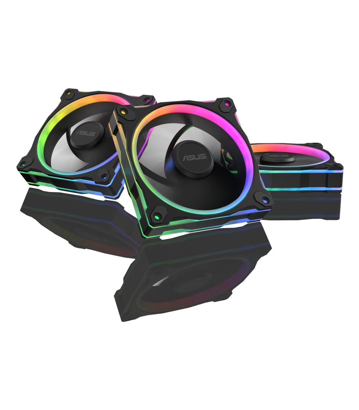 ASUS Prime MR120 Fan ARGB Reverse Black 3in1 Carcasa Del Ordenador Ventilador 12 Cm Negro 3 Pieza(s)