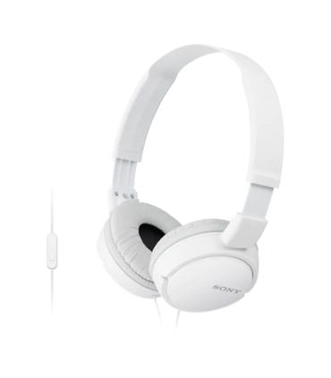 Auriculares Sony MDRZX110APW  Con Micrfono  Jack 3.5  Blancos