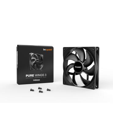VENTILADOR BE QUIET PURE WINGS 3 140MM NEGRO