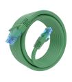 CABLE RED AISENS LATIGUILLO RJ45 CAT.6 UTP AWG26 CCA VERDE 4.0M