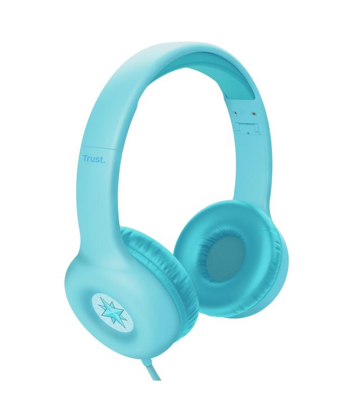 Auriculares Infantiles Trust Nouna Kids  Con Micrfono  Azules