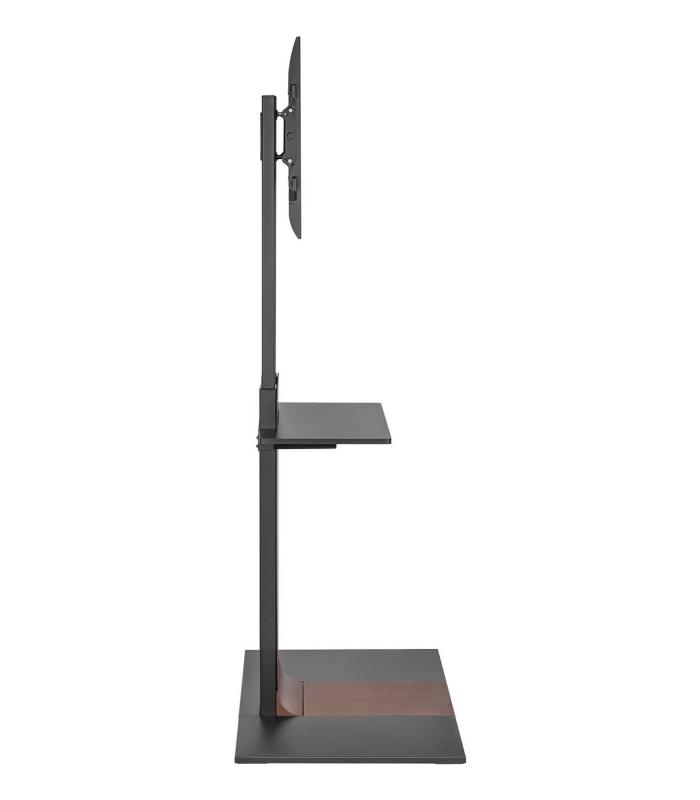 Soporte De Suelo Inclinable  Giratorio Con Bandeja DVD Aisens FT86TSE-401 Para TV De 37-86'  Hasta 50kg